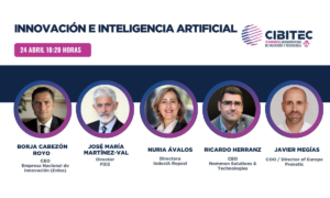 Borja Cabezón, CEO de ENISA, modera el panel sobre Innovación e Inteligencia Artificial en CIBITEC24
