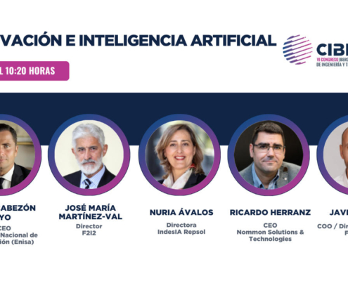 Borja Cabezón, CEO de ENISA, modera el panel sobre Innovación e Inteligencia Artificial en CIBITEC24